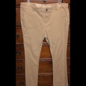 Mossimo Mid-rise Bootcut Khaki Pant